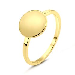 Gold Plated Silver Rings NSR-2785-A-GP